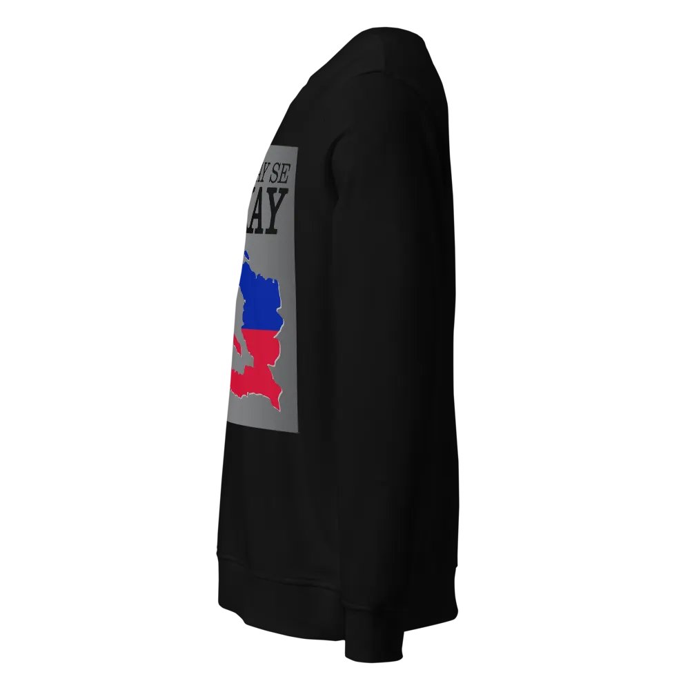 Lakay Se Lakay SOL'S Unisex Organic Sweatshirt by CultuRep product image (3)
