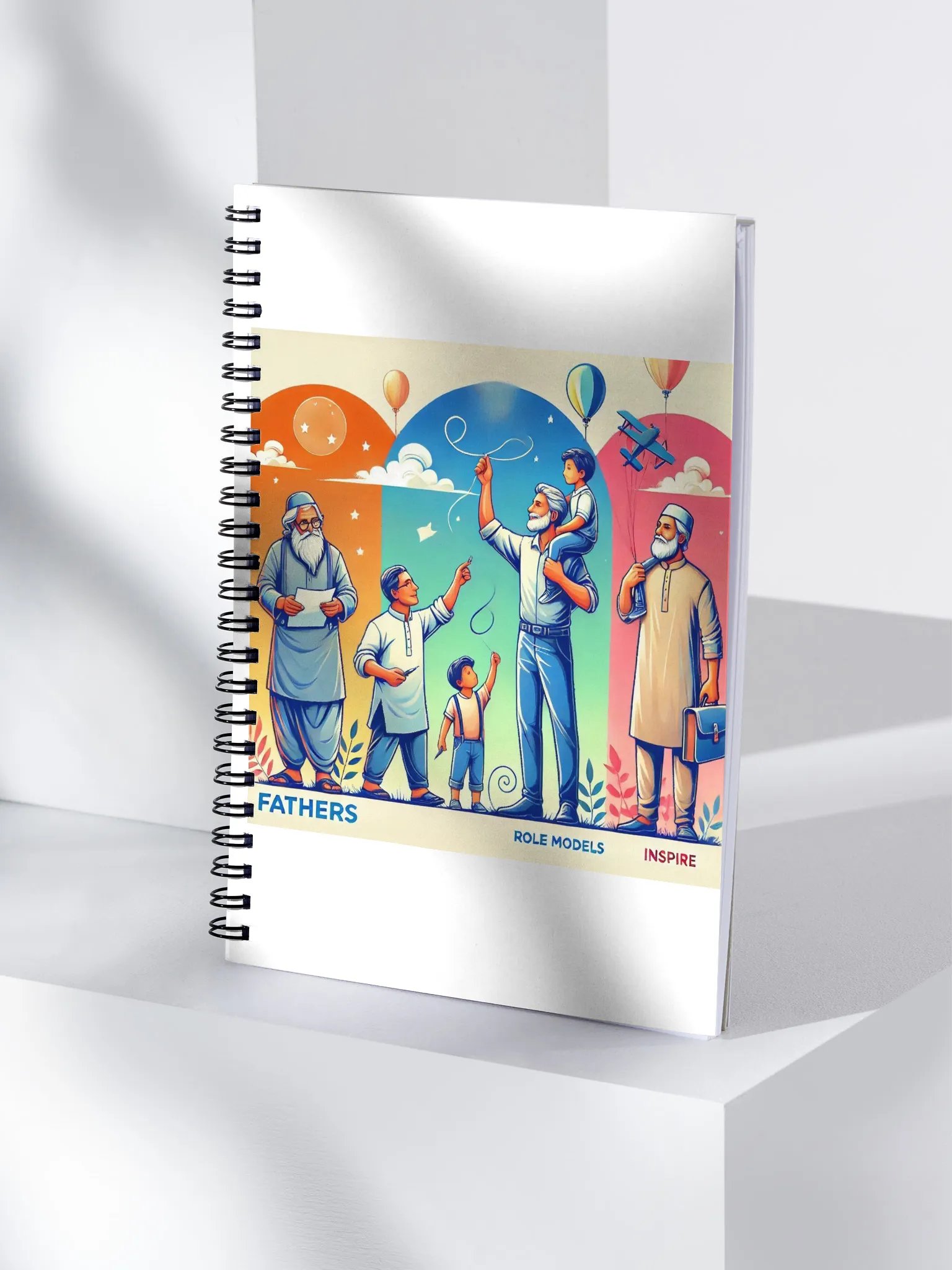 Guiding Lights Spiral Notebook product image (4)
