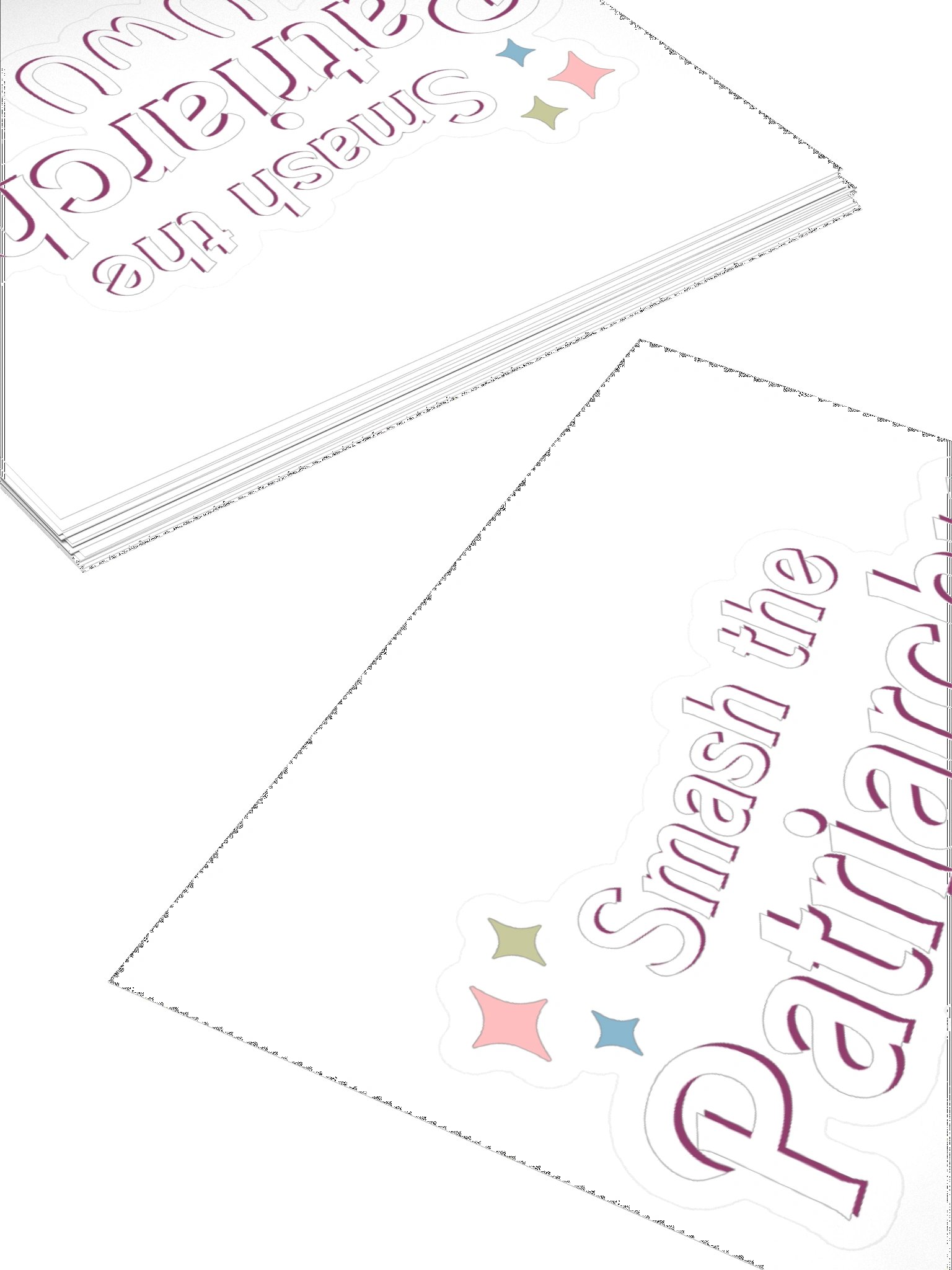 Smash the Patriarchy Stickers product image (4)