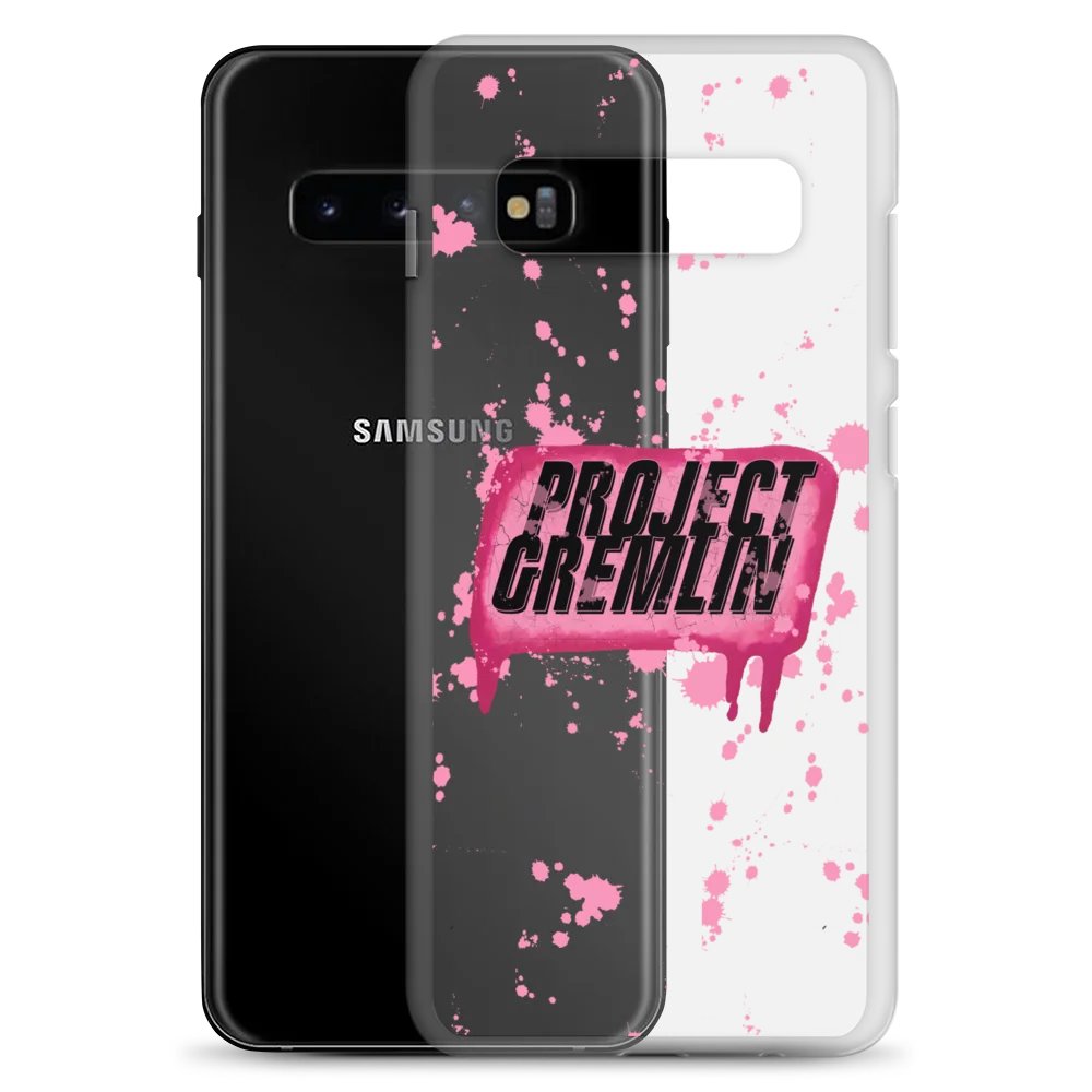 Clear Project Gremlin Samsung Phone Case product image (2)