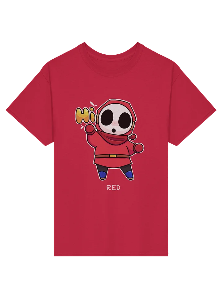 "Hi" - Red SG Shirt product image (1)