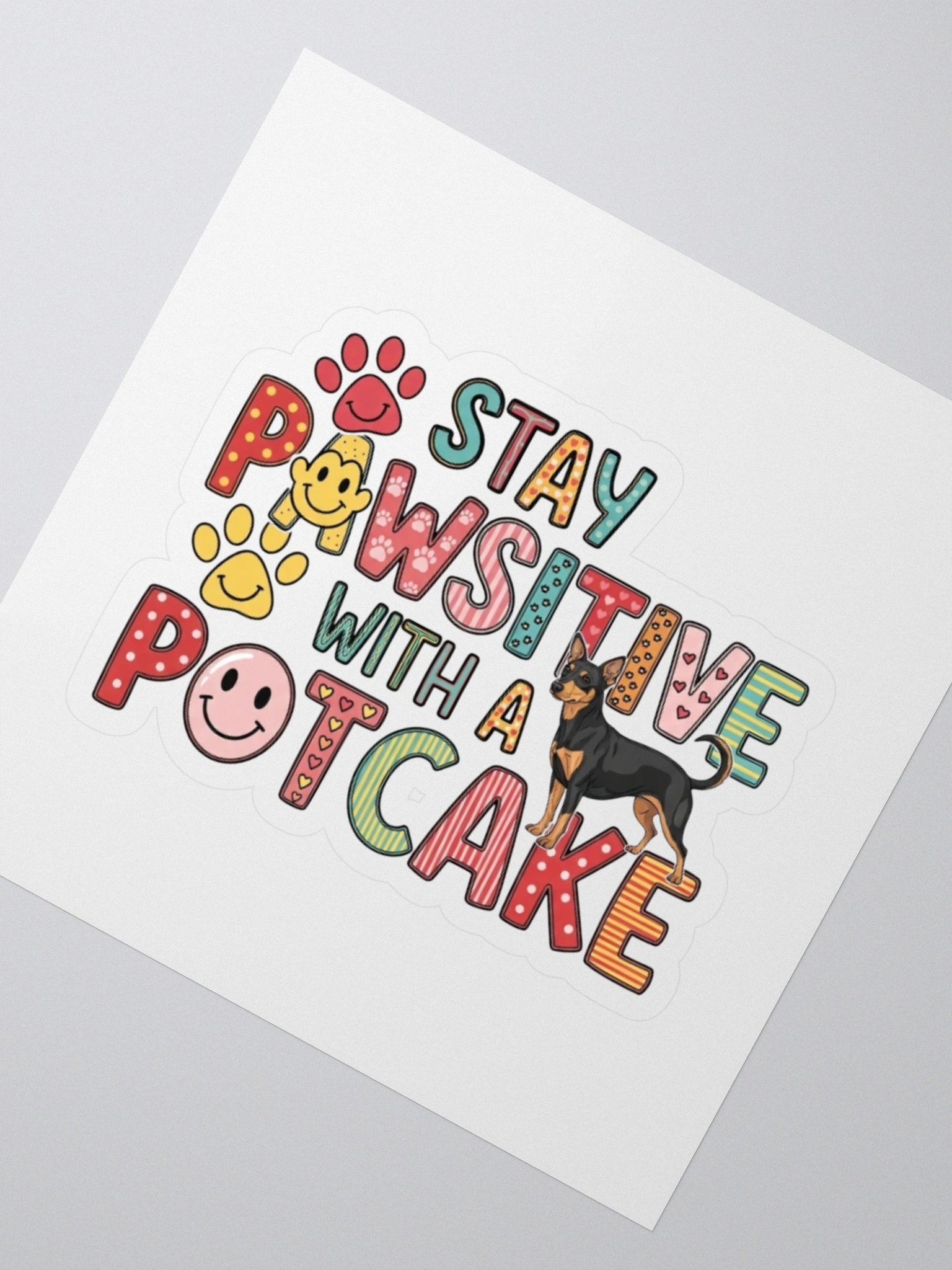 Potcake Sticker - Unique Rescue Dog product image (2)