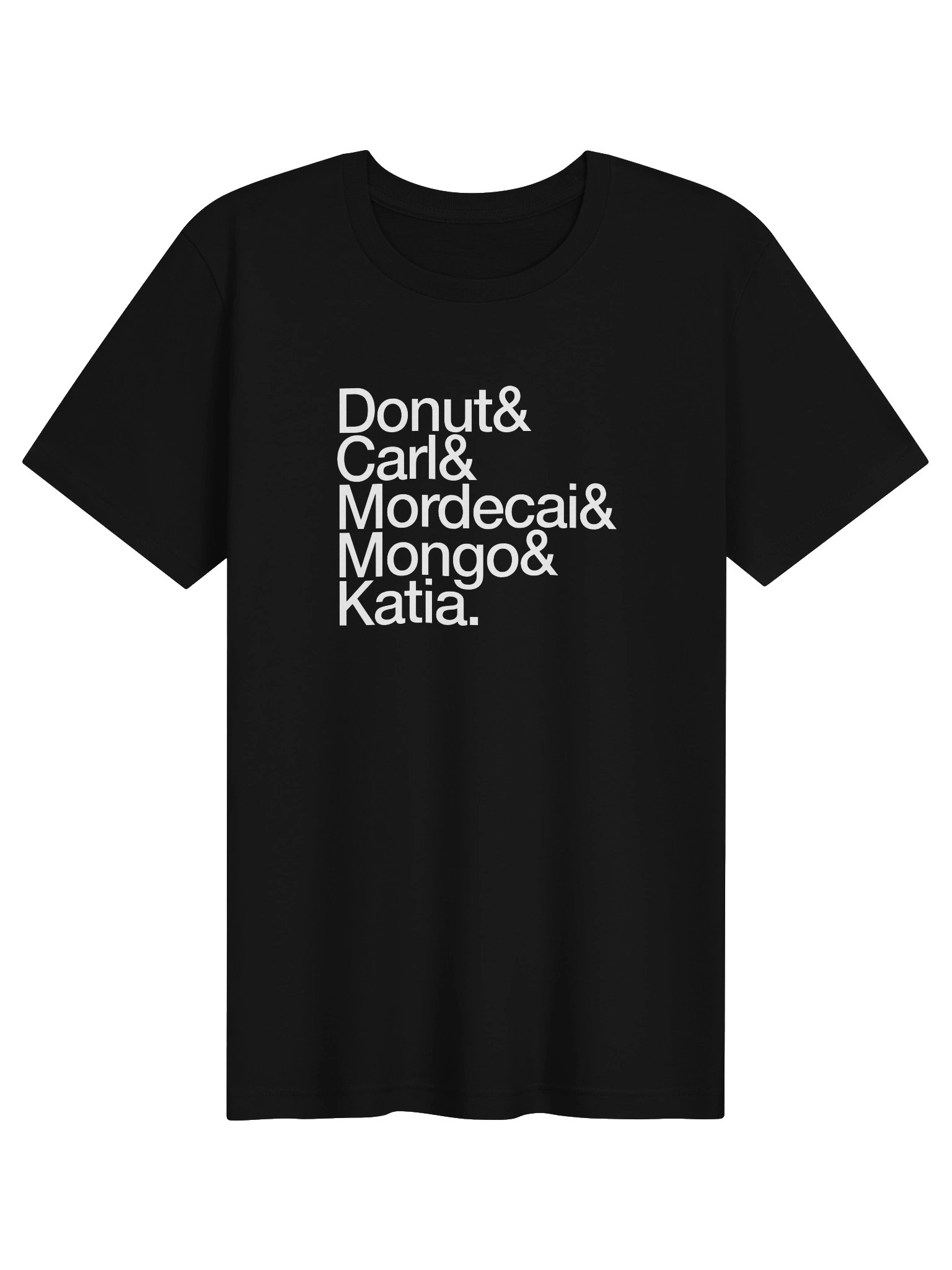 Donut & Carl & Mordecai & Mongo & Katia | Dungeon Crawler Carl Character Tee product image (1)