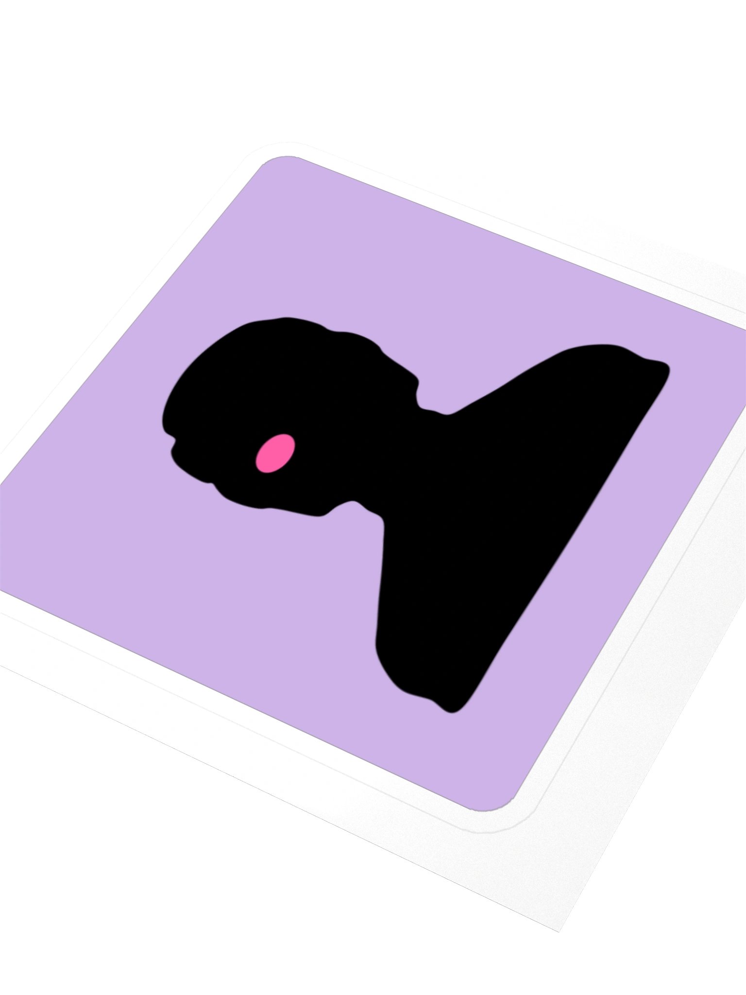 Bust — Block Sticker product image (3)