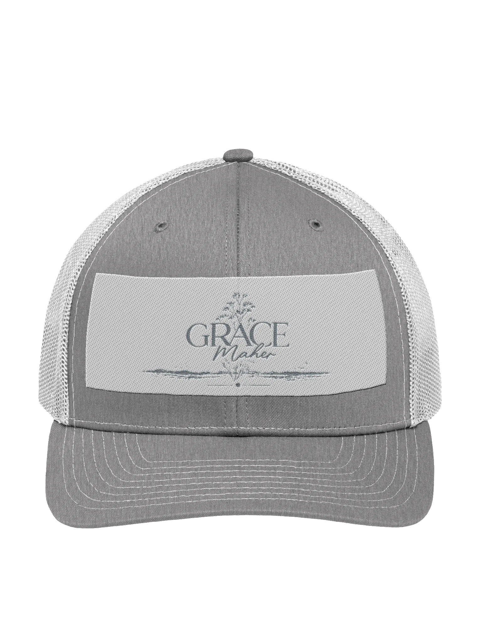 Heather & White Trucker Hat product image (1)