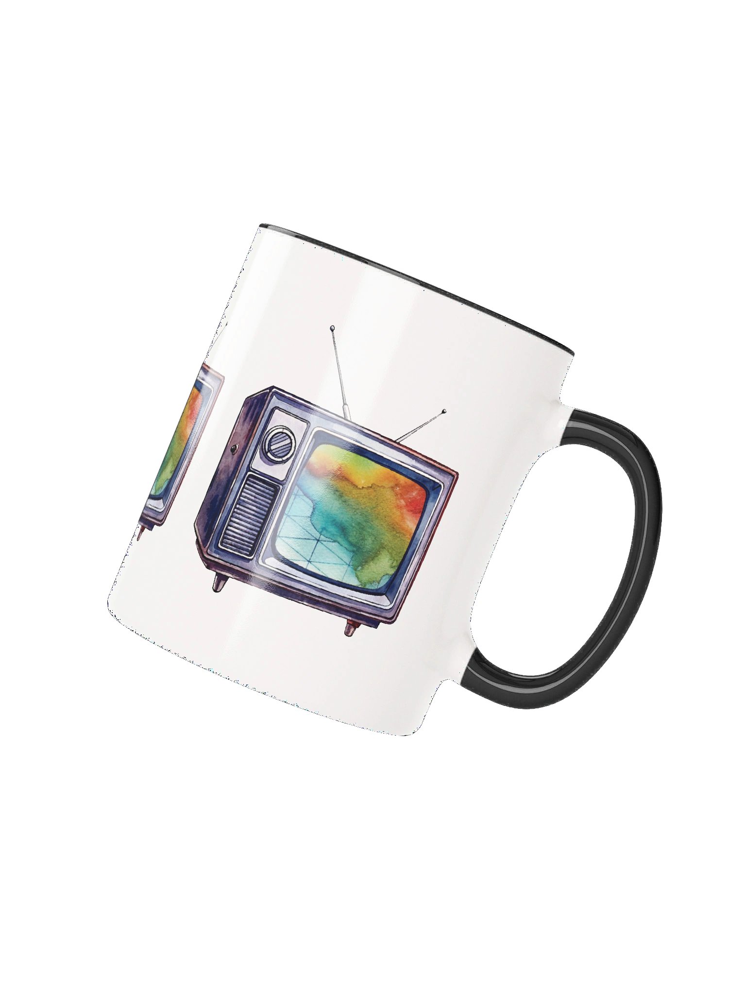 Graynoise Color Grid TV Logo Mug product image (11)