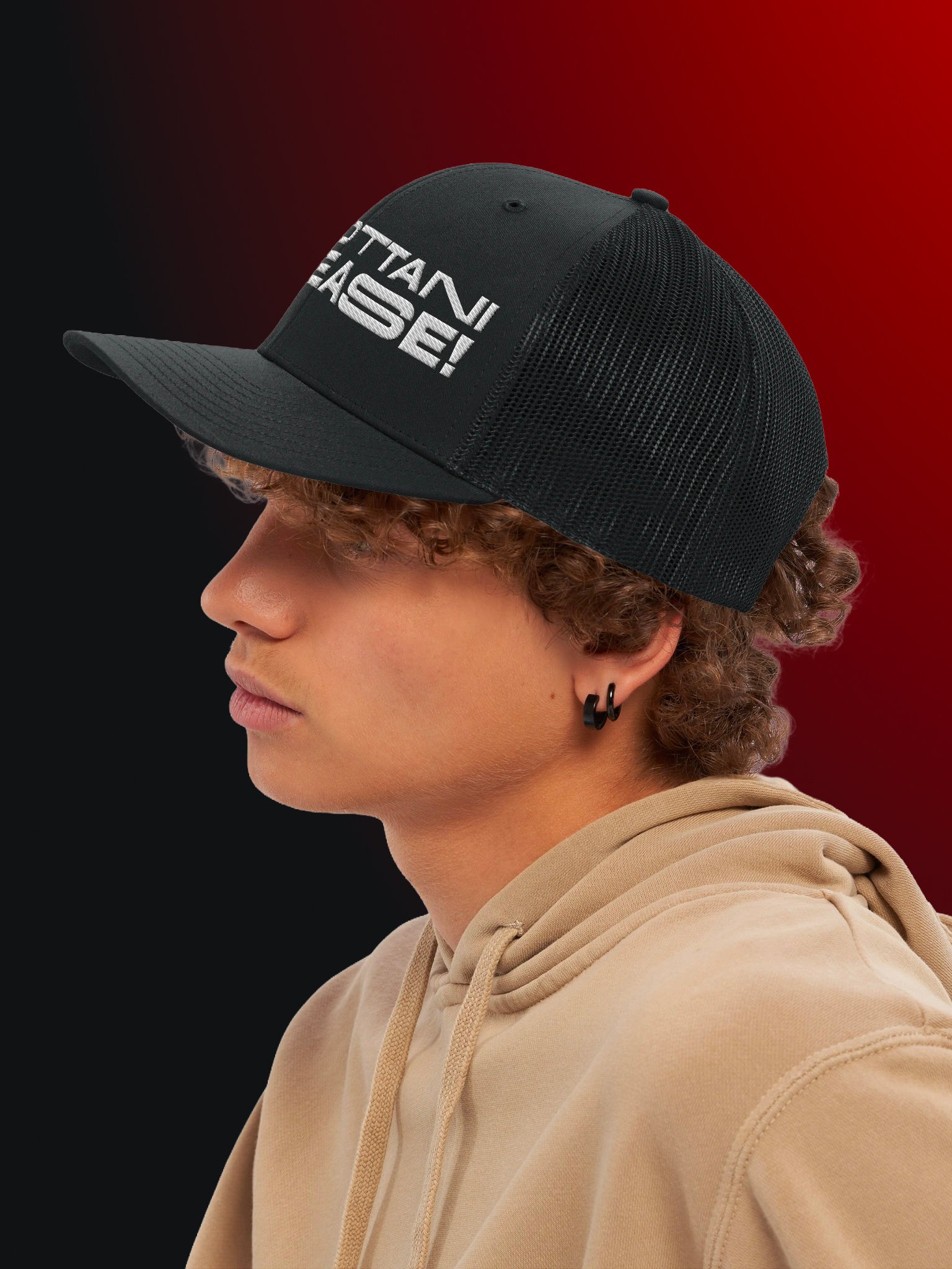 100 Ottani Please!™ Racing Streetwear Trucker Hat | Grid Walk Edition product image (6)