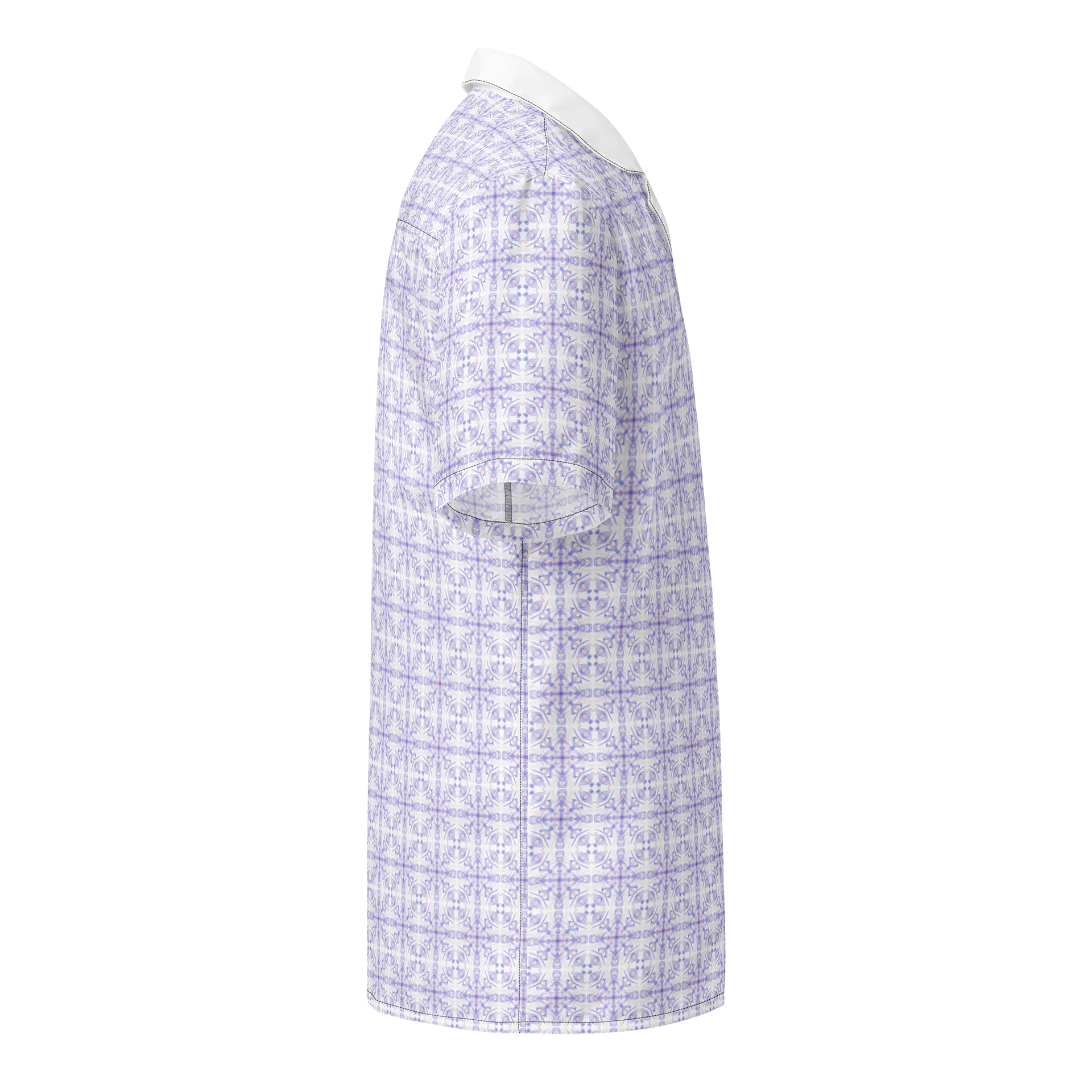 Purple Pandemonium Unisex Button Up Shirt (White) product image (6)