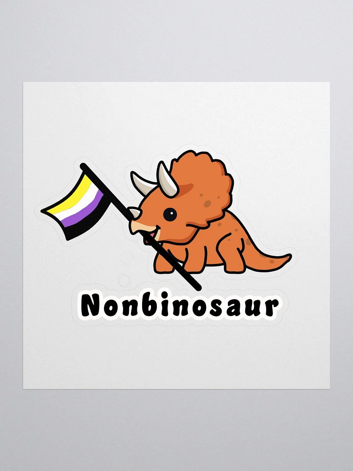 Nonbinosaur Sticker product image (1)