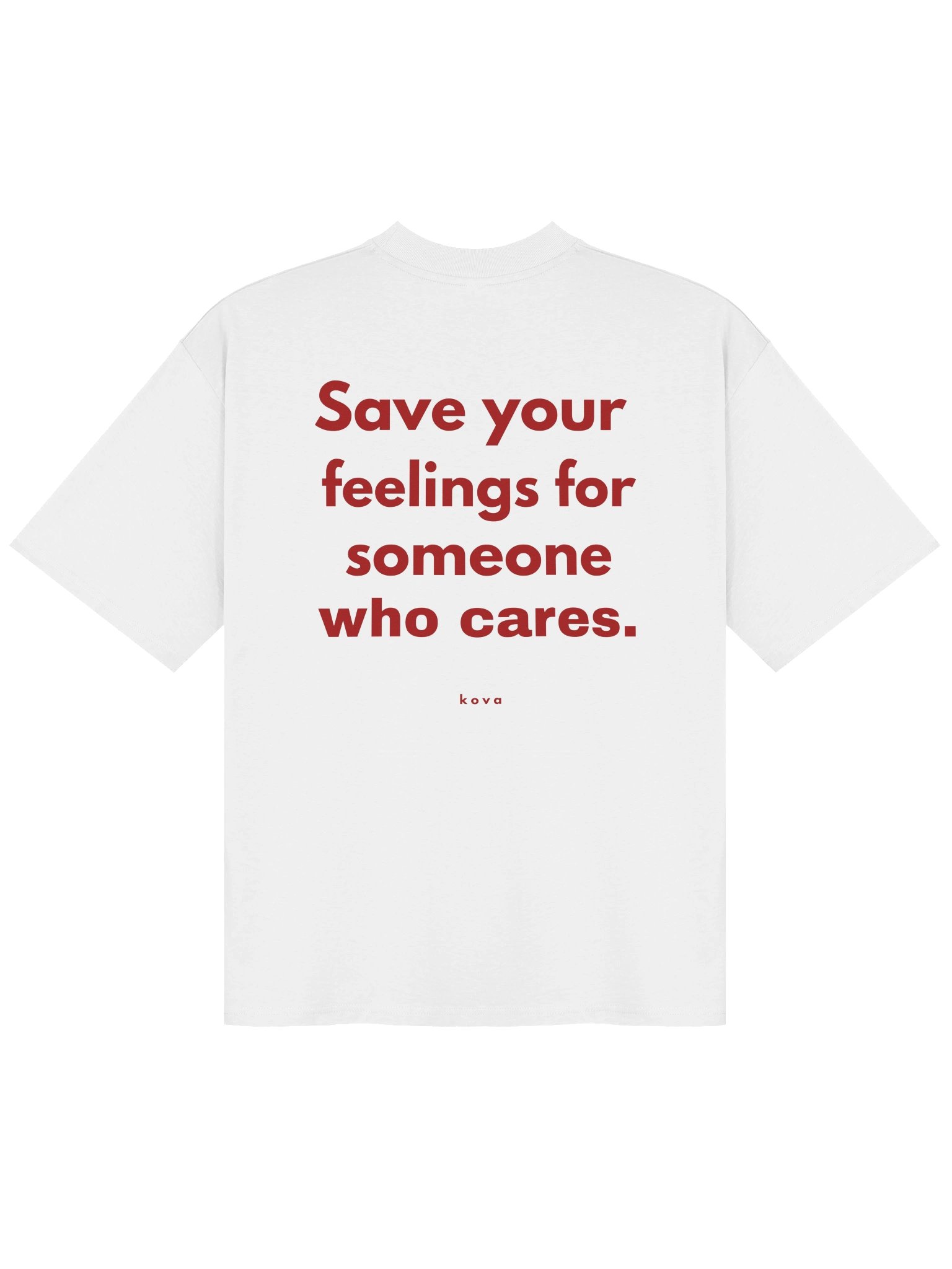 Save Your Feelings — Oversized Tee product image (1)
