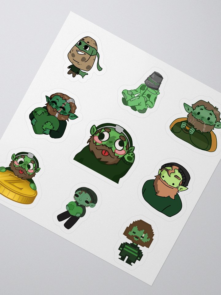 Custom Cut Zomb Vinyl Stickers product image (2)