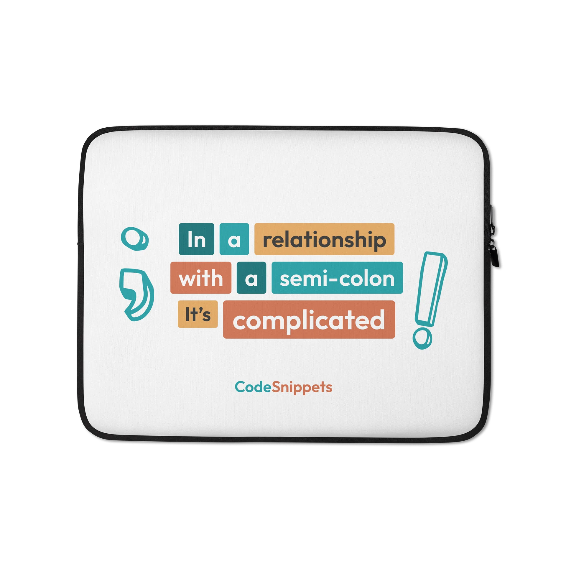 In a relationship with Laptop Sleeve product image (1)