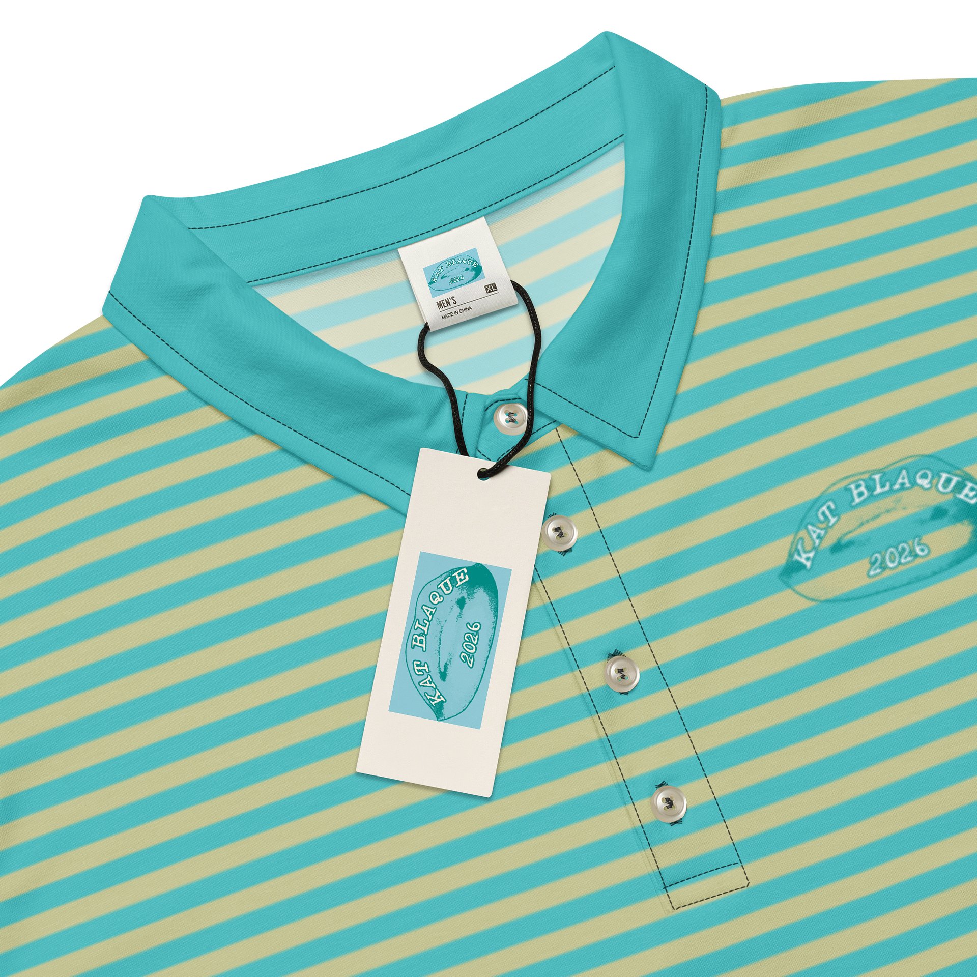 Green Stripped Polo product image (4)