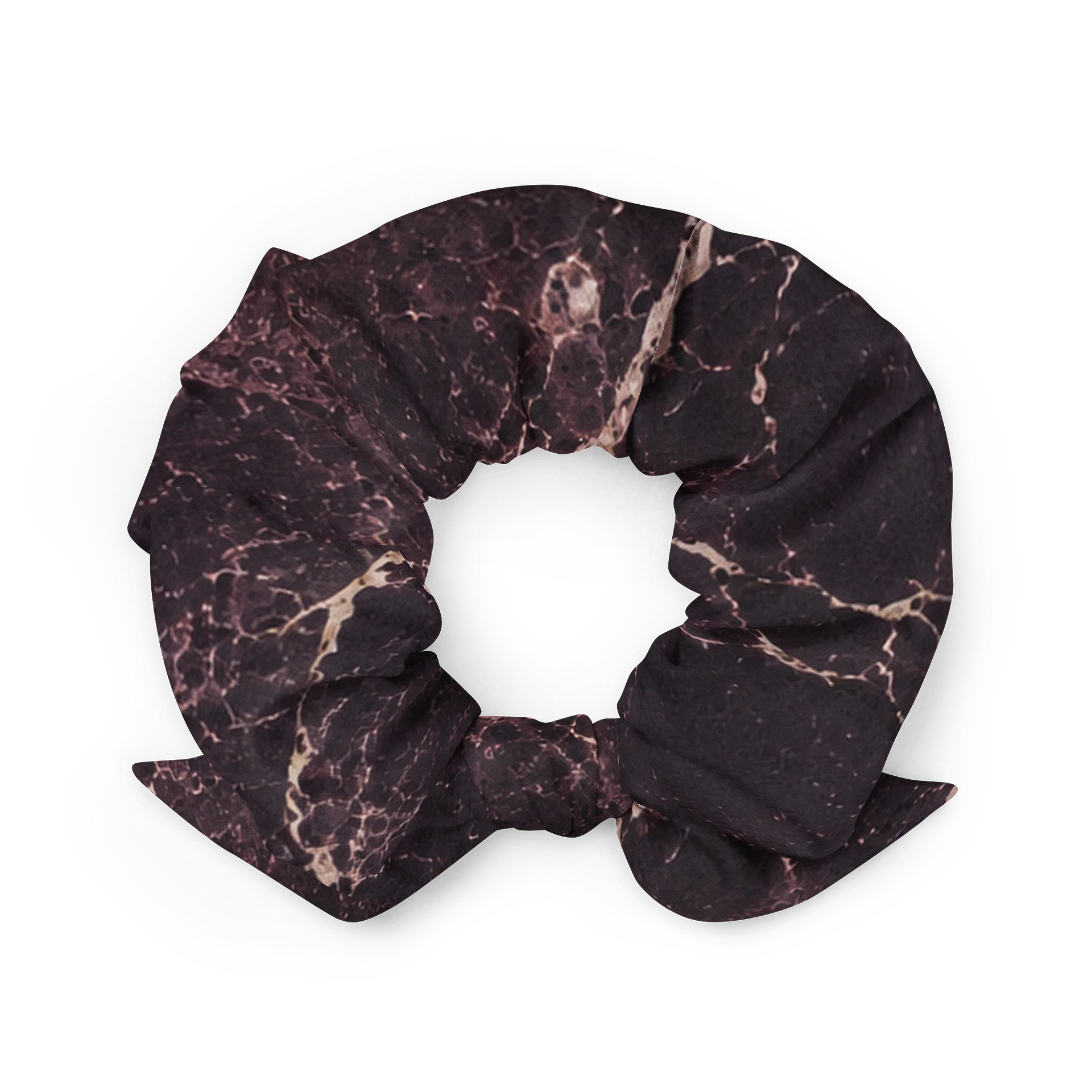 Vampire Elegance Recycled Marble Scrunchie product image (3)