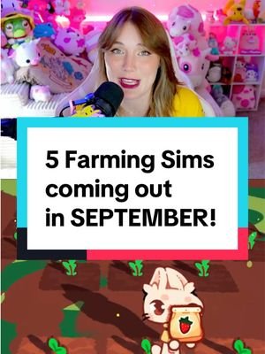 5 Farming Games coming out in September!  #farmingsims #farmgames 