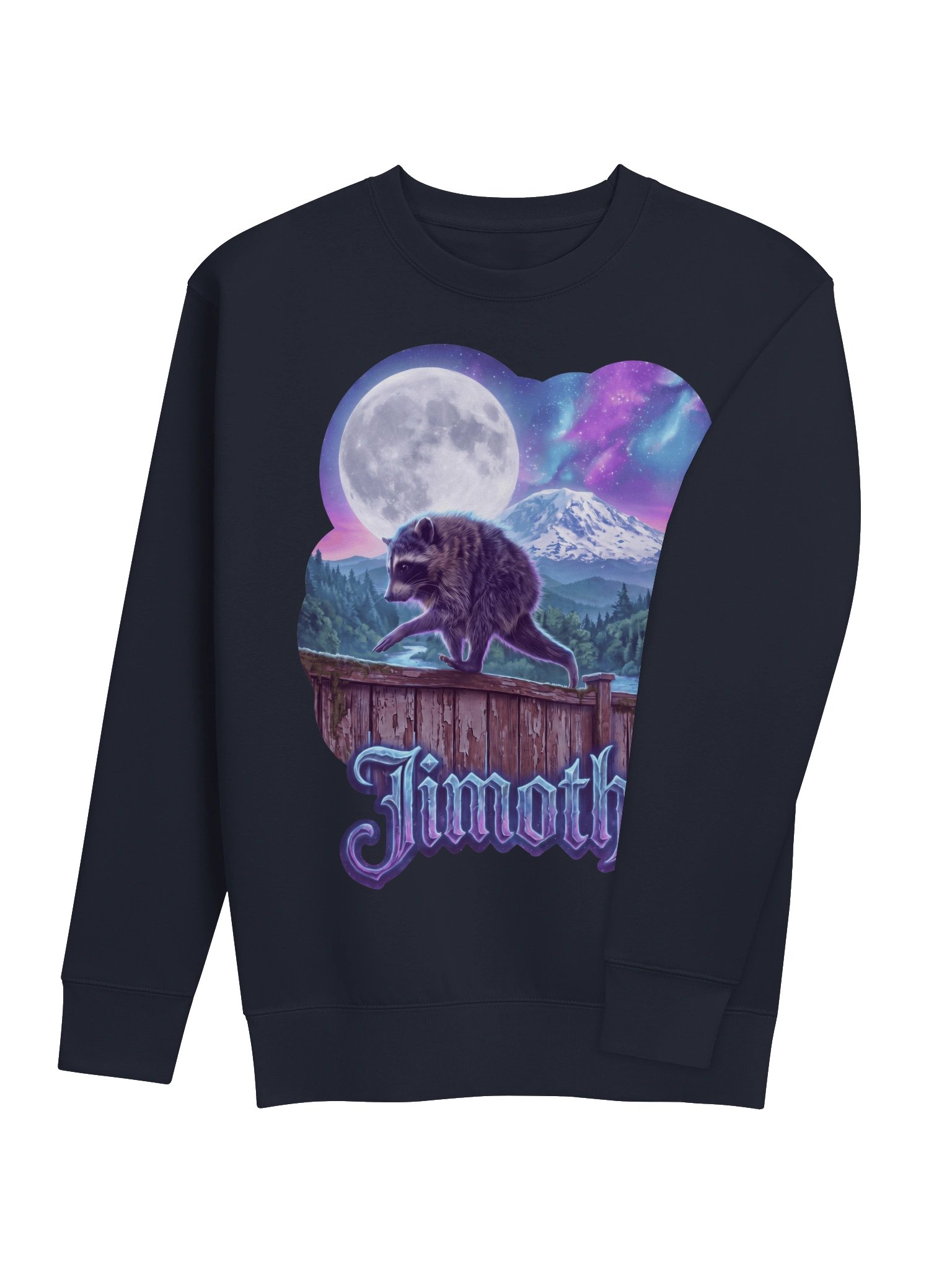 Jimothy's Moonlit Mountain Wanderer Sweatshirt product image (5)