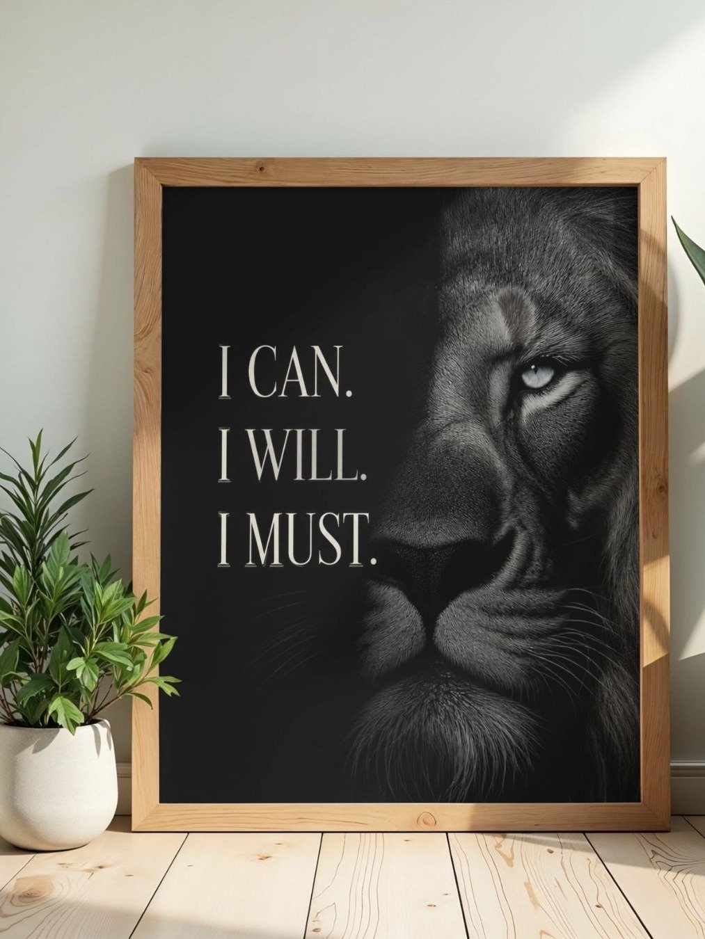 I Can. I Will. I Must. - Dark Edition Printable Wall Art product image (3)