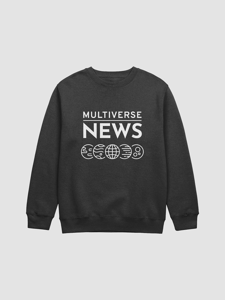 Multiverse News Crewneck Sweatshirt (Black) product image (1)