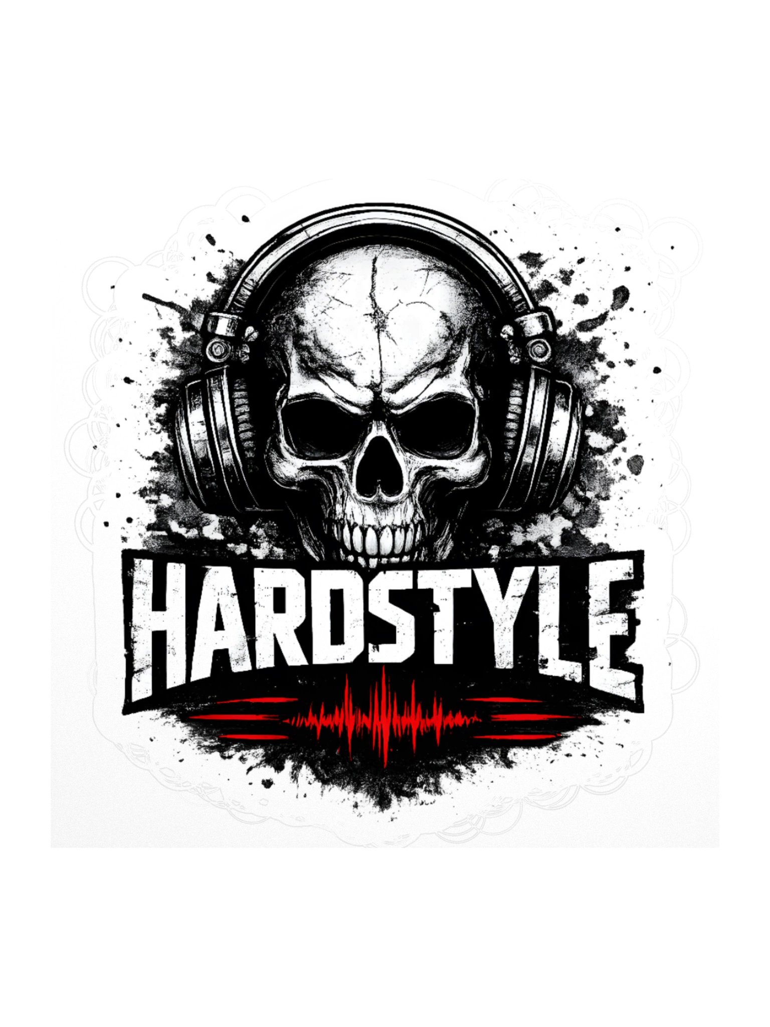 Hardstyle | SkullStyle | Kiss Cut Stickers product image (1)