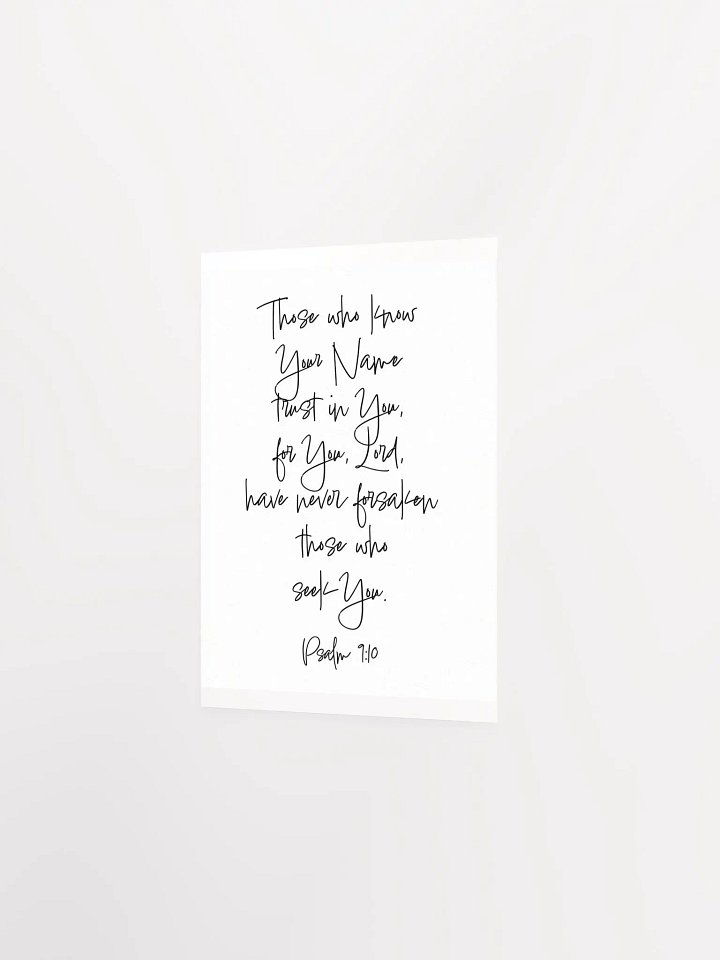 Those Who Know Your Name - Print product image (2)