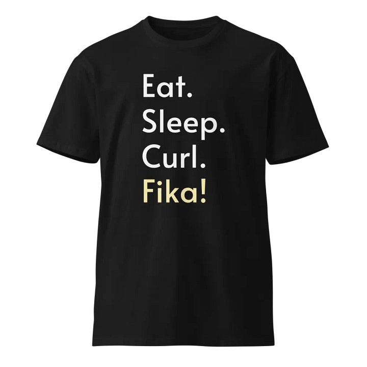 Fika Tee - Black product image (1)