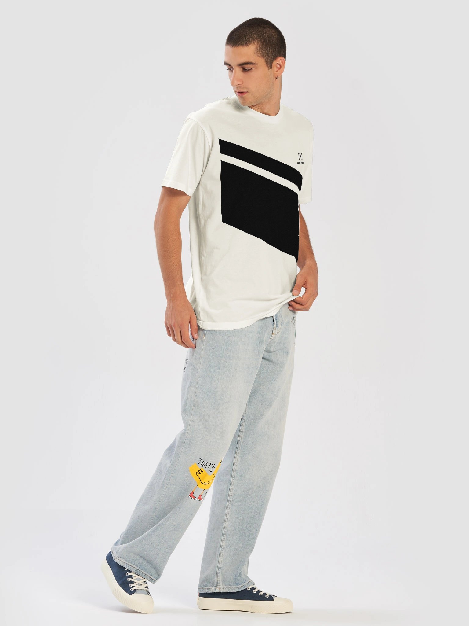 Premium Striped T-shirt product image (5)