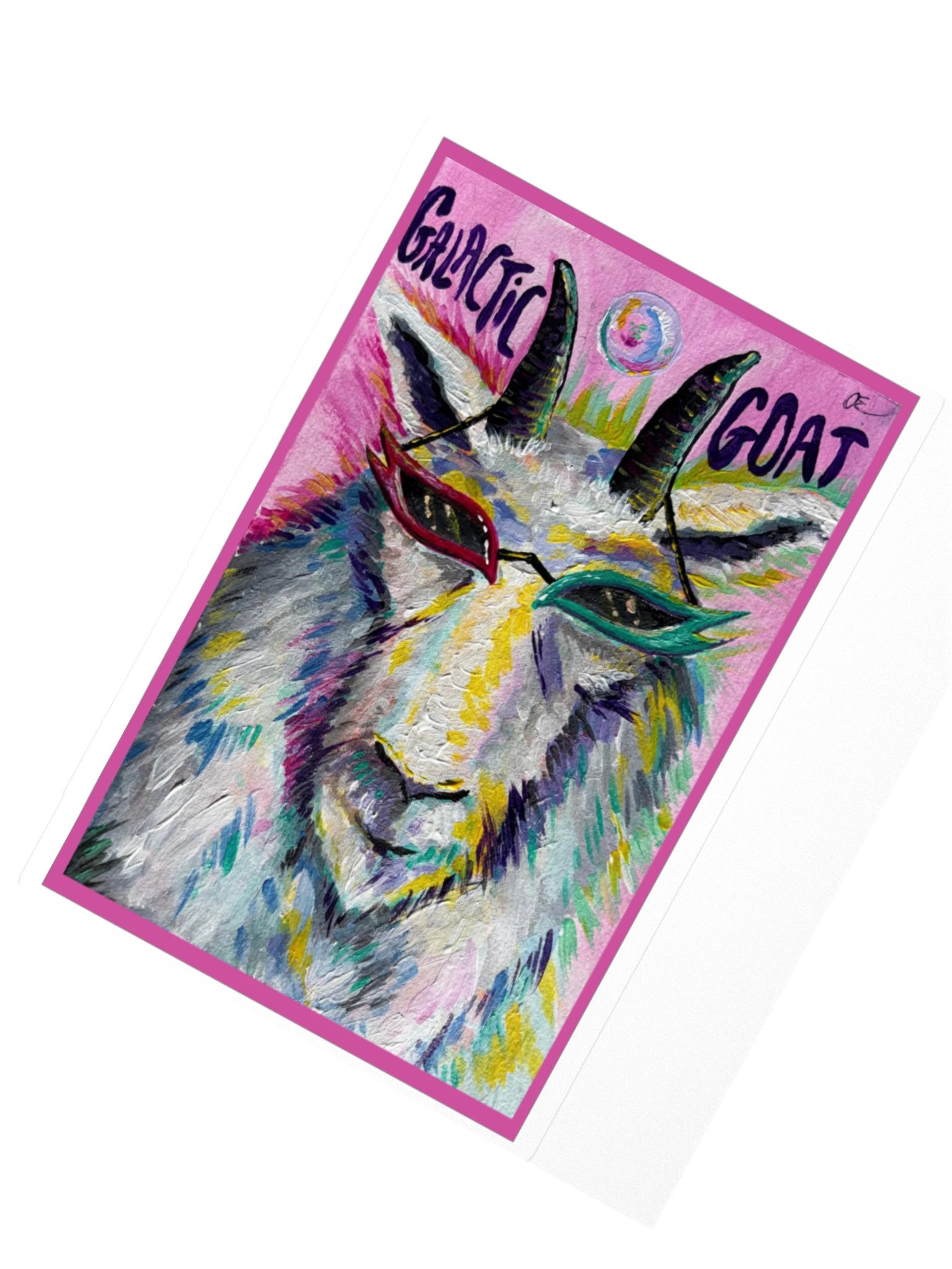The Galactic Goat Sticker product image (5)