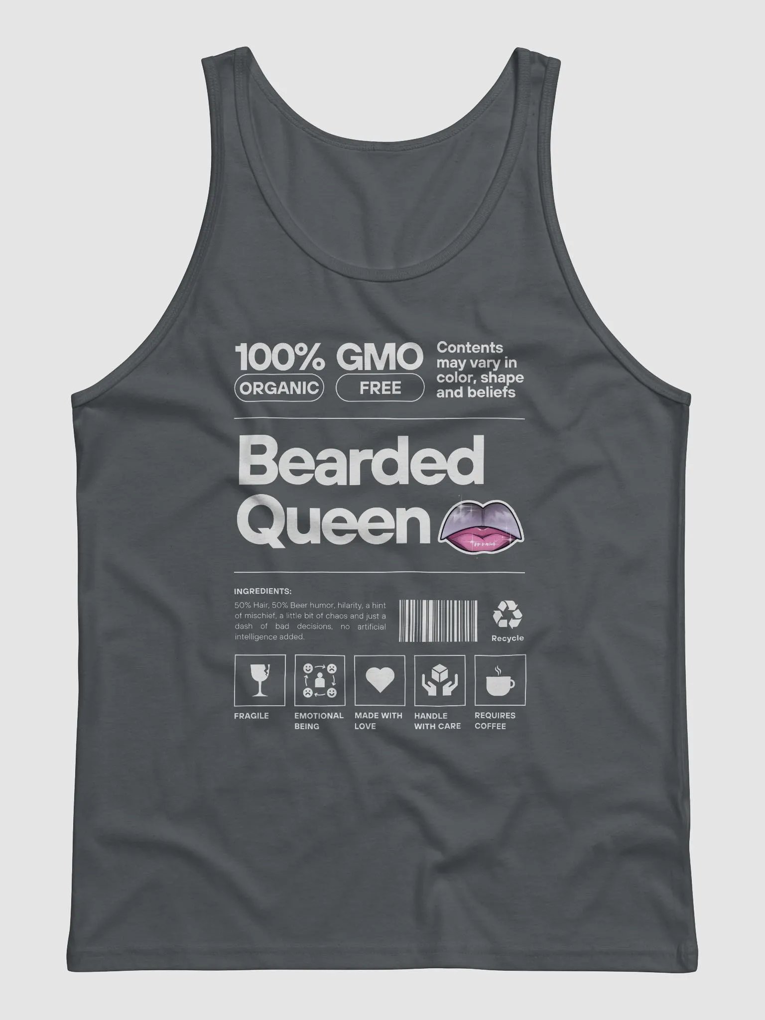 Bearded Queen GMO Free Tank Top product image (6)