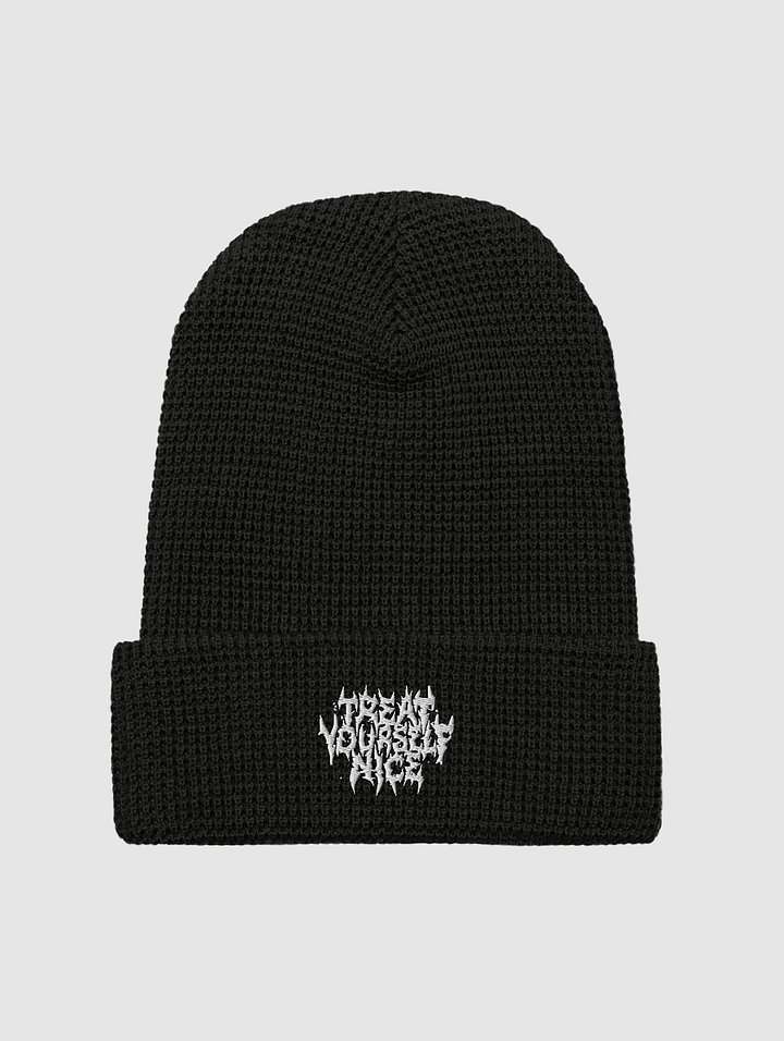 Treat Yourself Nice Waffle beanie product image (2)