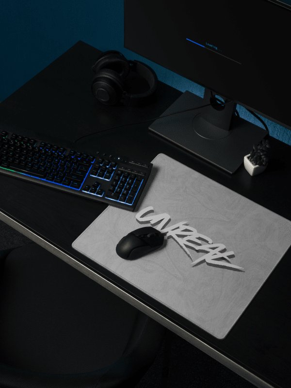 UNREAL Deskmat (white) product image (2)