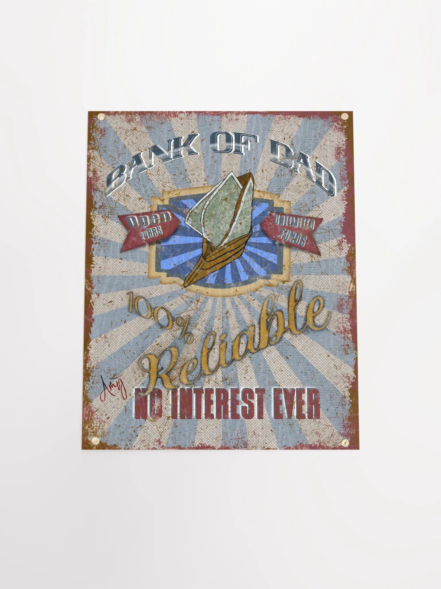 Bank of Dad Poster product image (8)