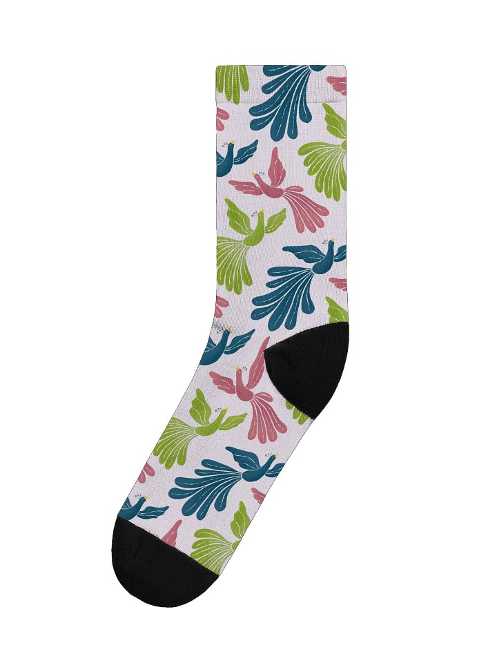Mid-Century Modern Firebirds Premium Sustainable Crew Socks product image (1)