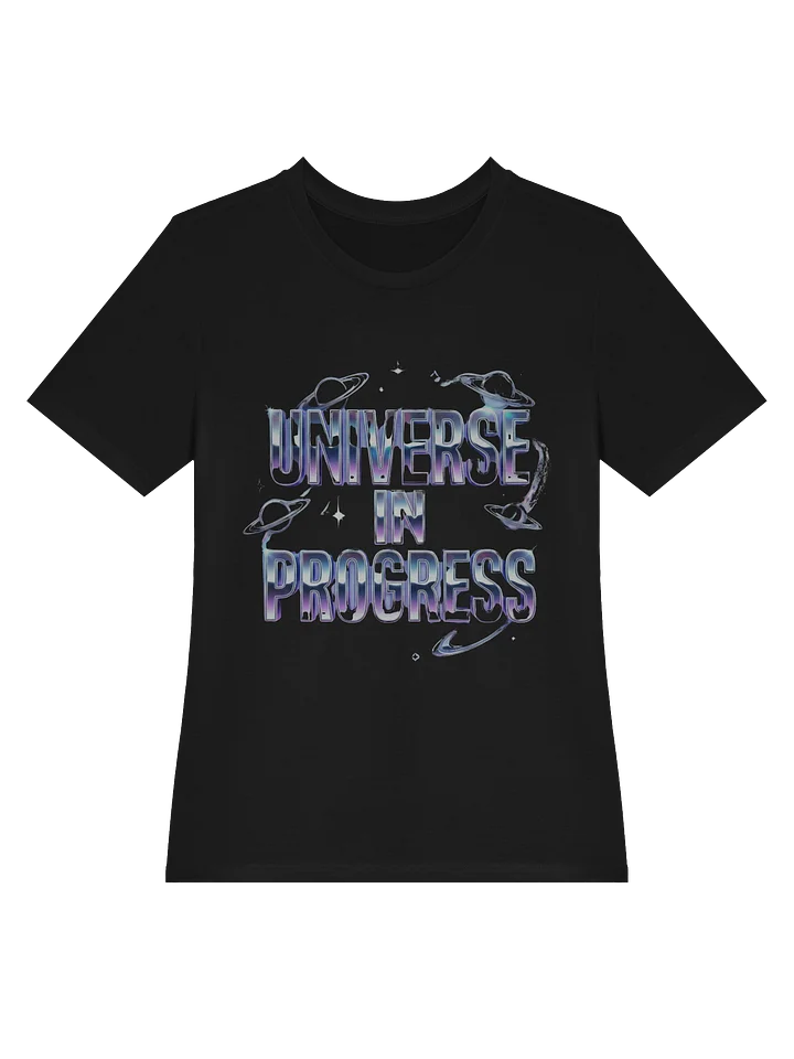 Universe In Progress – Chrome Cosmic Tee product image (2)