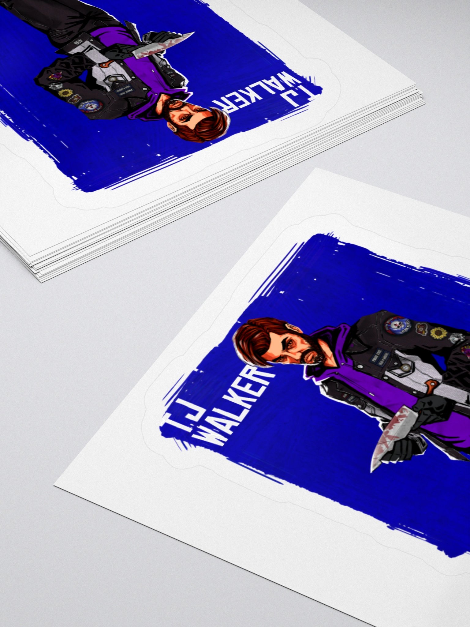 TJ Walker Portrait Sticker product image (12)