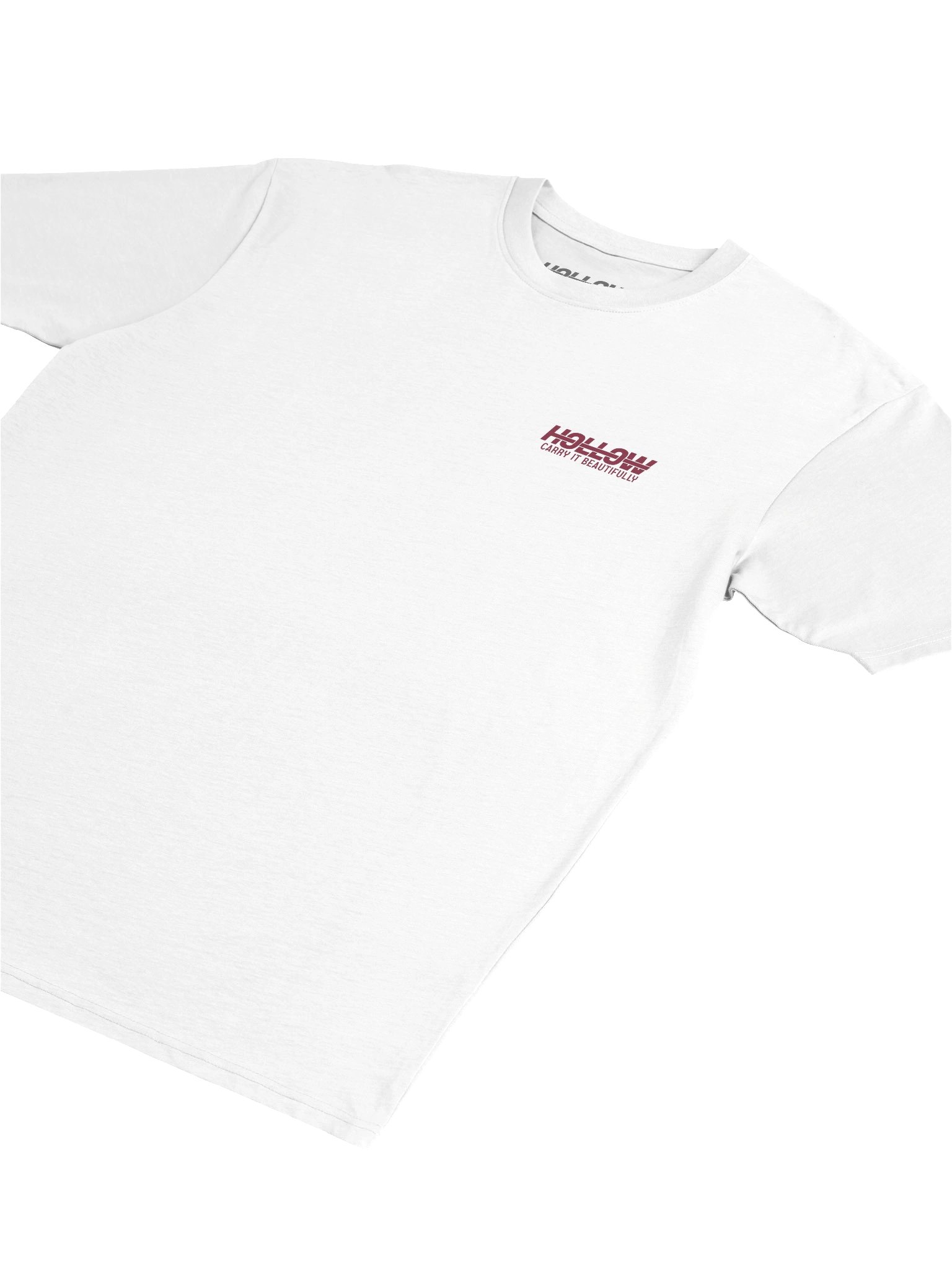 Hollow Maroon Staple Tee | Collection II product image (5)