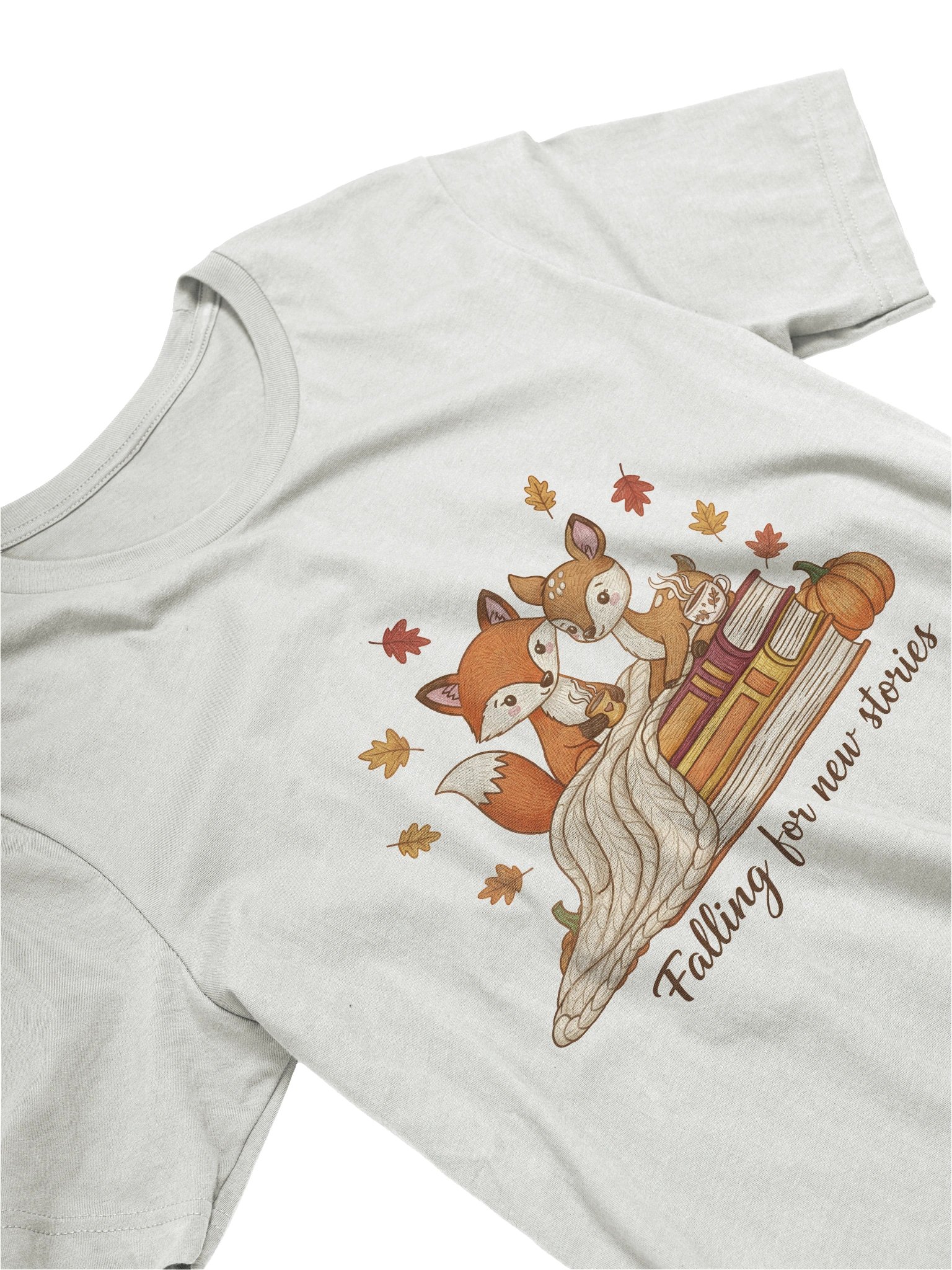 Falling For New Stories Tee product image (3)