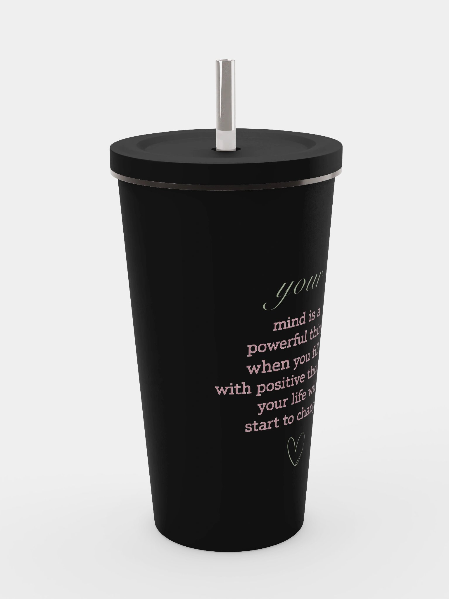 Positive Mind Inspirational Tumbler product image (4)