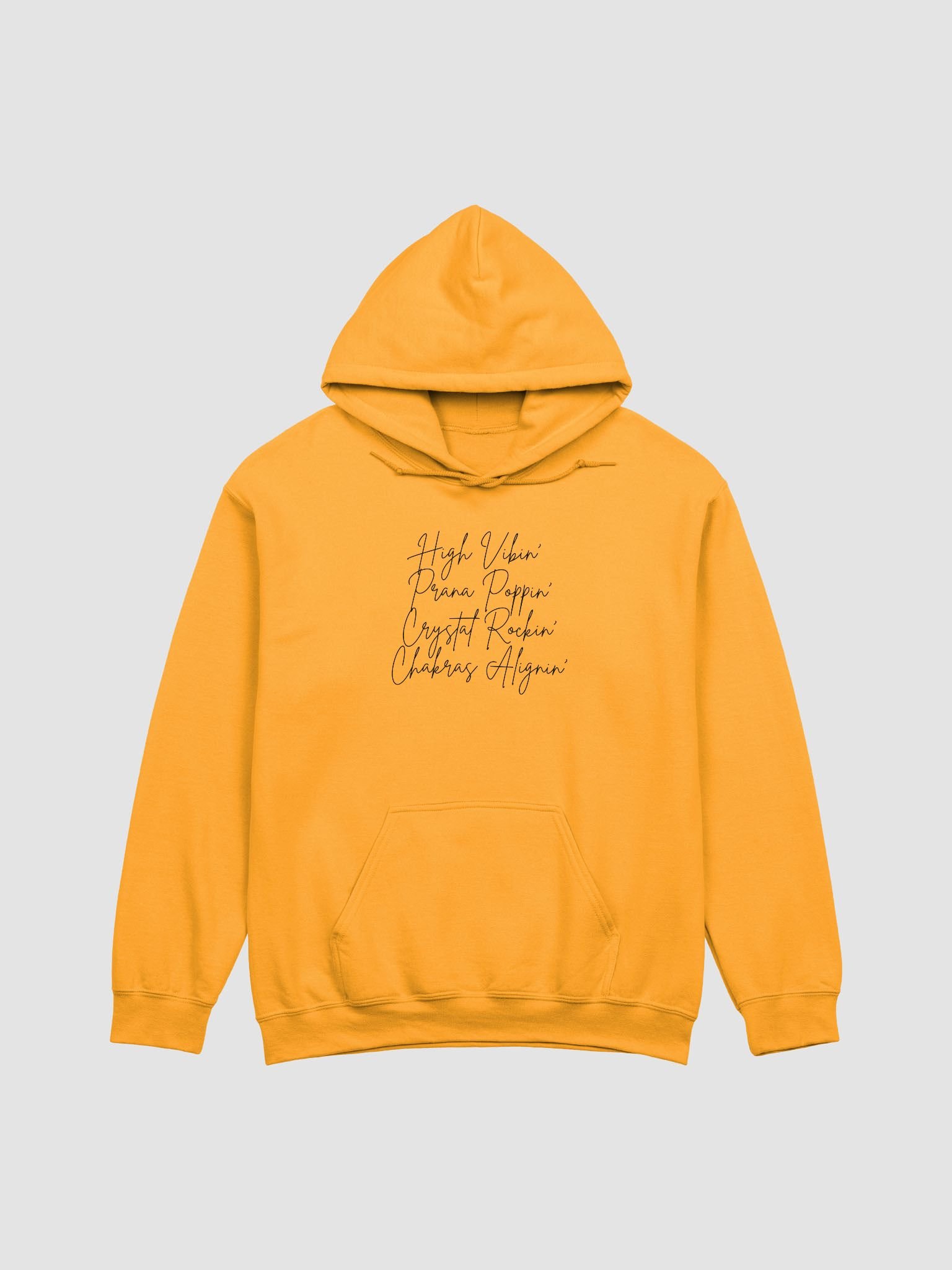 HIGH VIBIN’ HOODIE - BLACK EDITION product image (1)