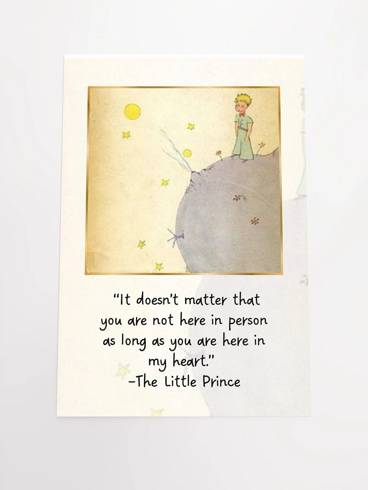 The Little Prince Poster Wall Art 