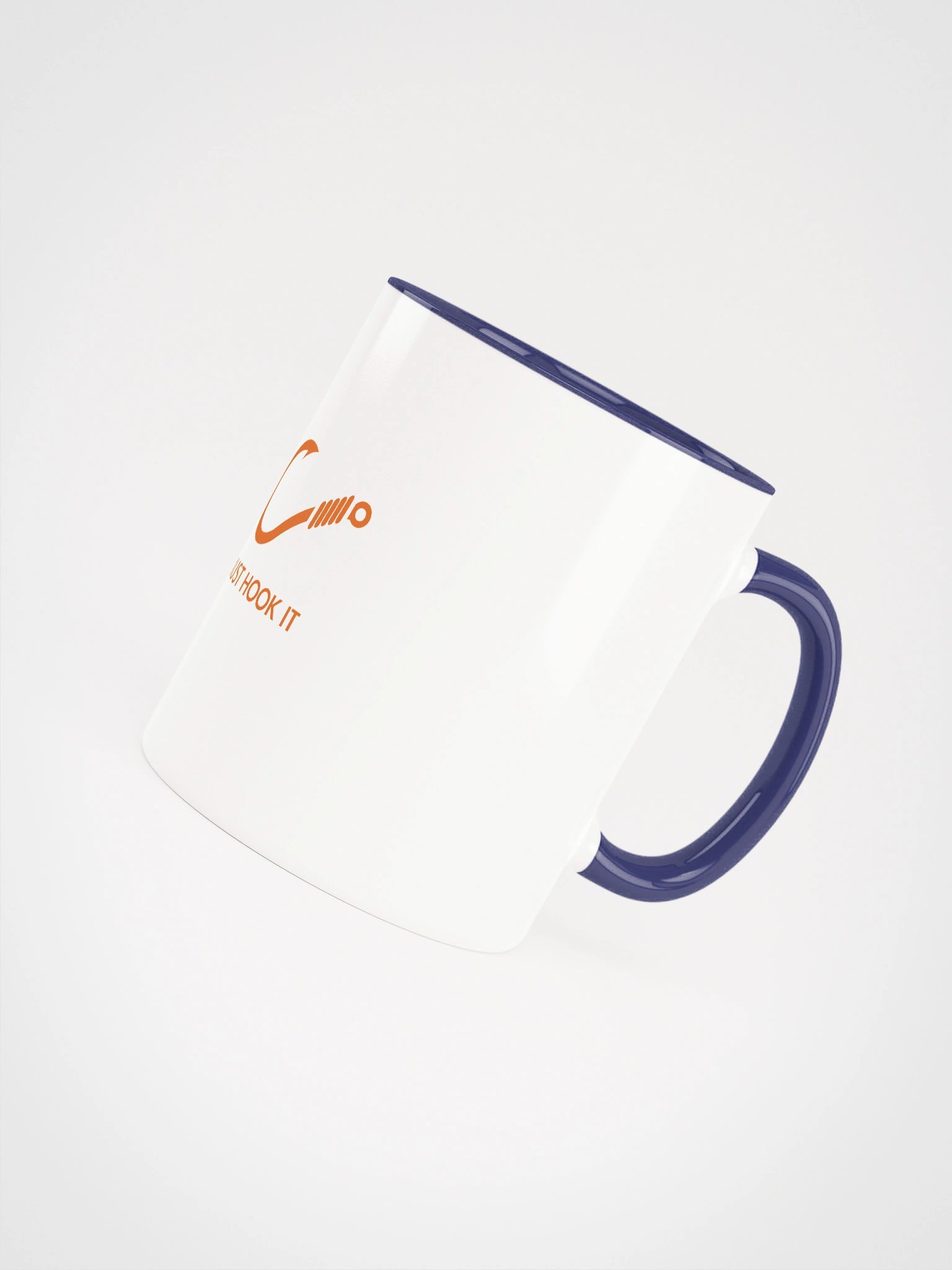 Ceramic Mug with Our Fish Logo and Color Inside product image (4)