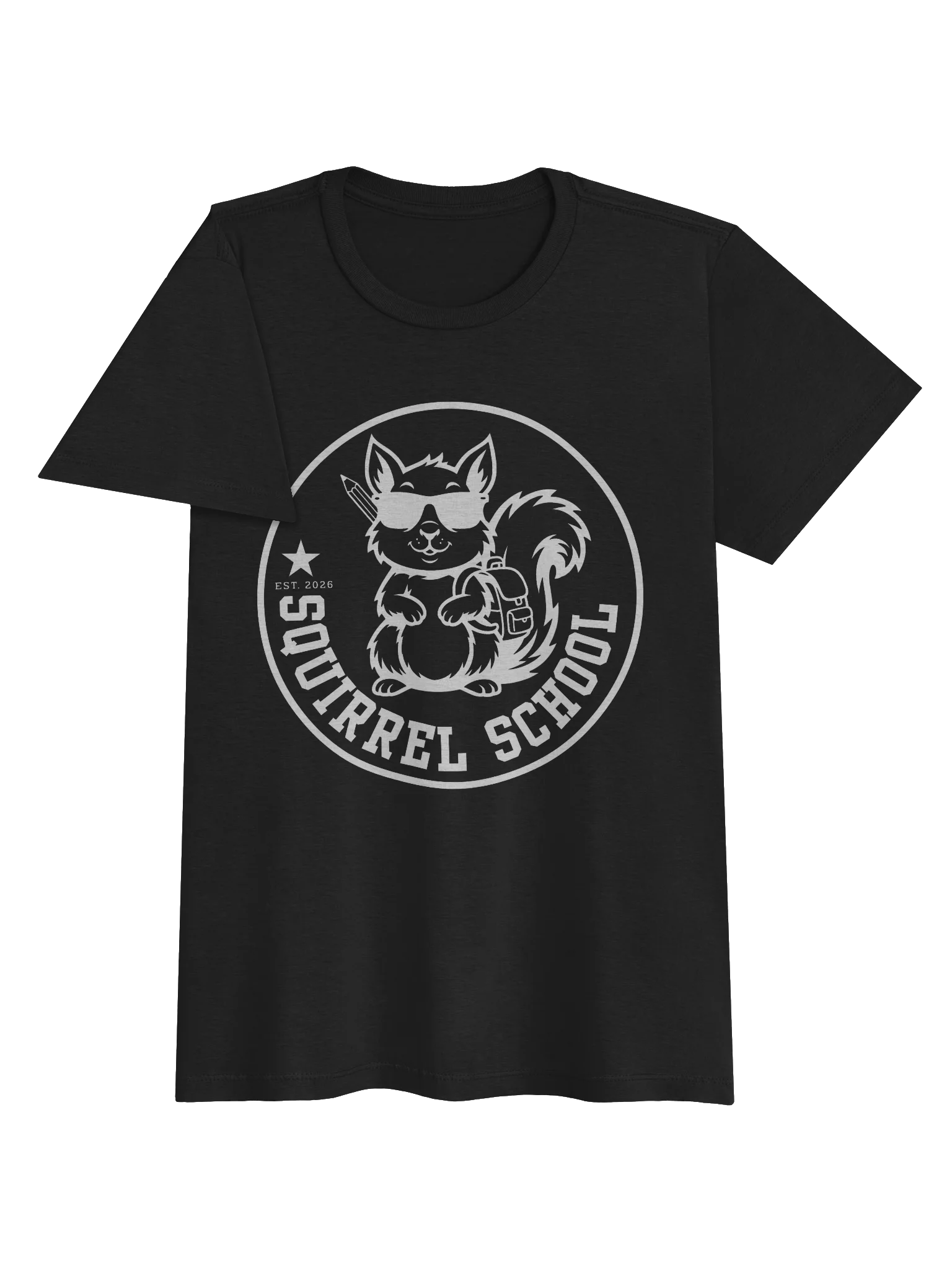 Squirrel School Women's Fitted Tee product image (16)