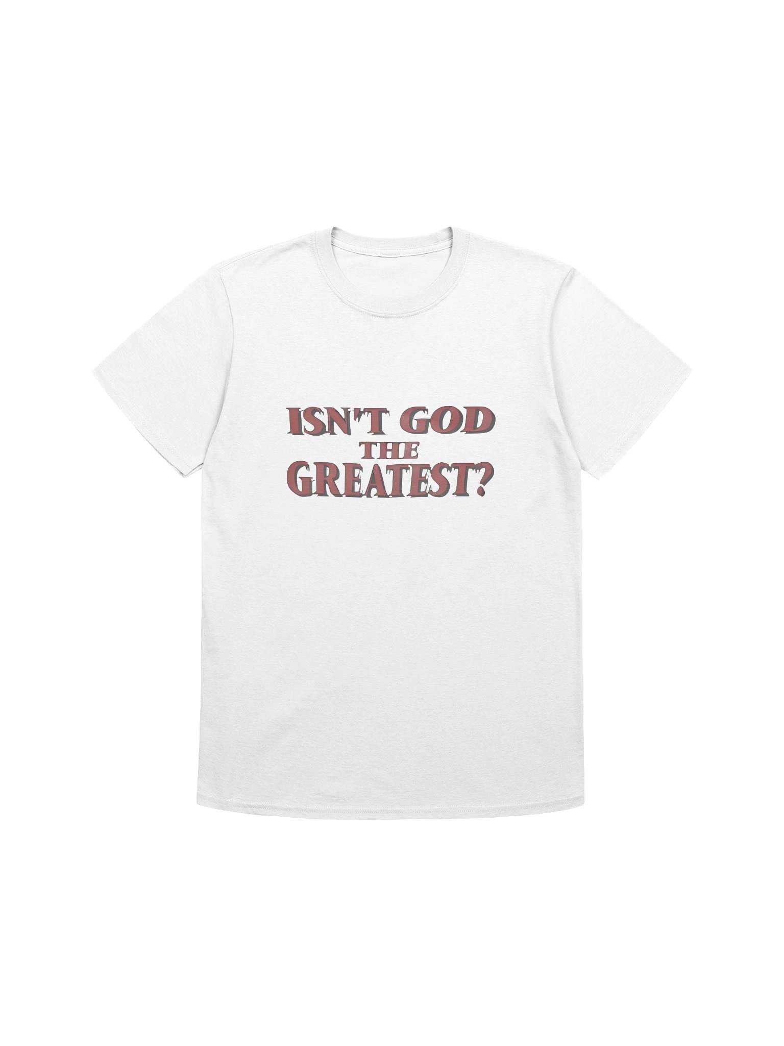 Isn’t God The Greatest Shirt product image (1)