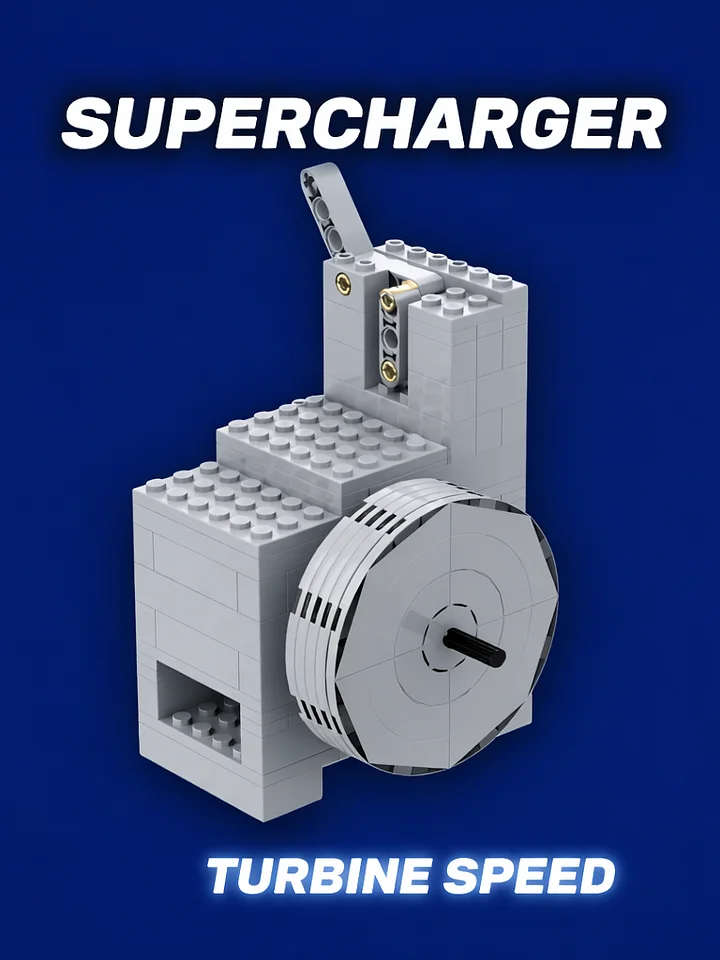 5 Blade Vacuum Supercharger(COMPLETE KIT) product image (2)