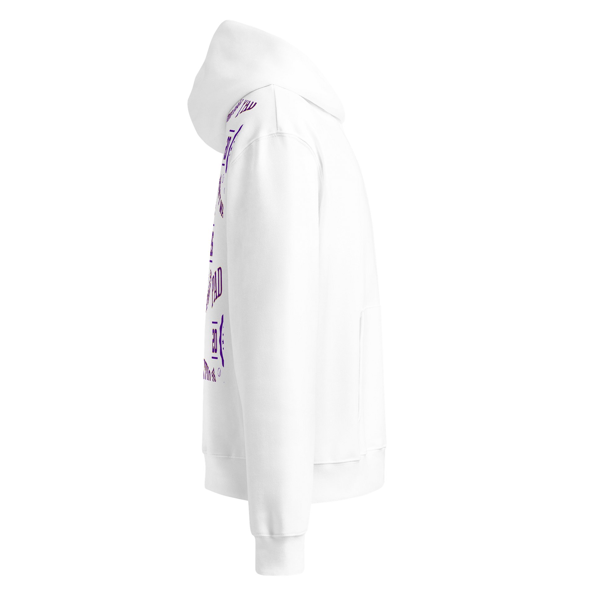 Dedicated to Play Bella Premium Sporty Hoodie EQALL® PADELISTIQ_Purple_Multiprint product image (4)