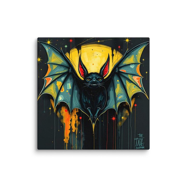 Luminous Bat Wings Canvas Art product image (12)
