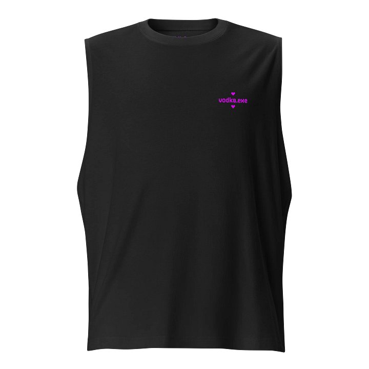 Pixelated Vodka.exe Muscle Tank product image (1)