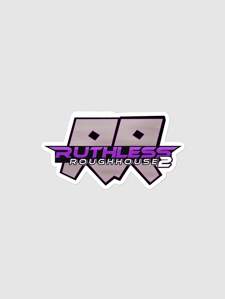 RR2 Big Lettering - Bubble-free stickers product image (1)