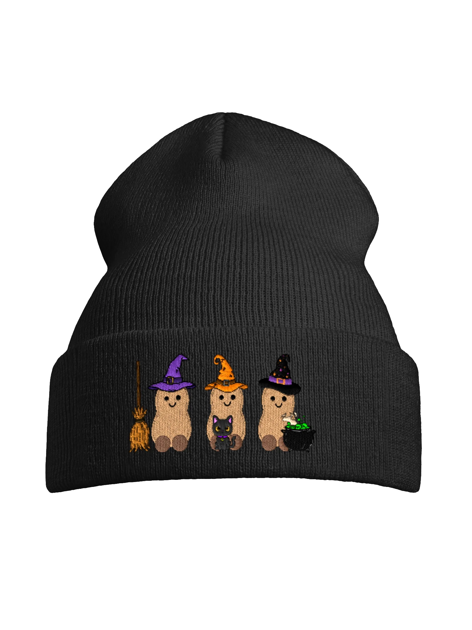 Coven of the Nut Embroidered Beanie product image (7)