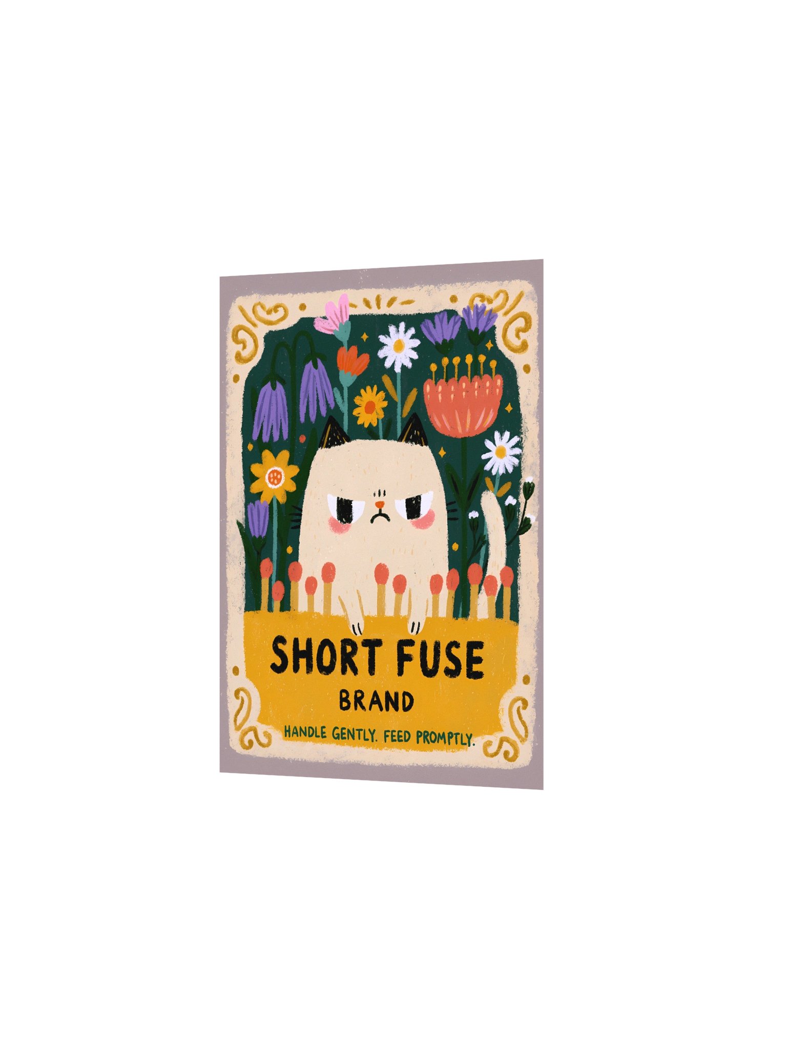 Short Fuse Cat Poster product image (10)