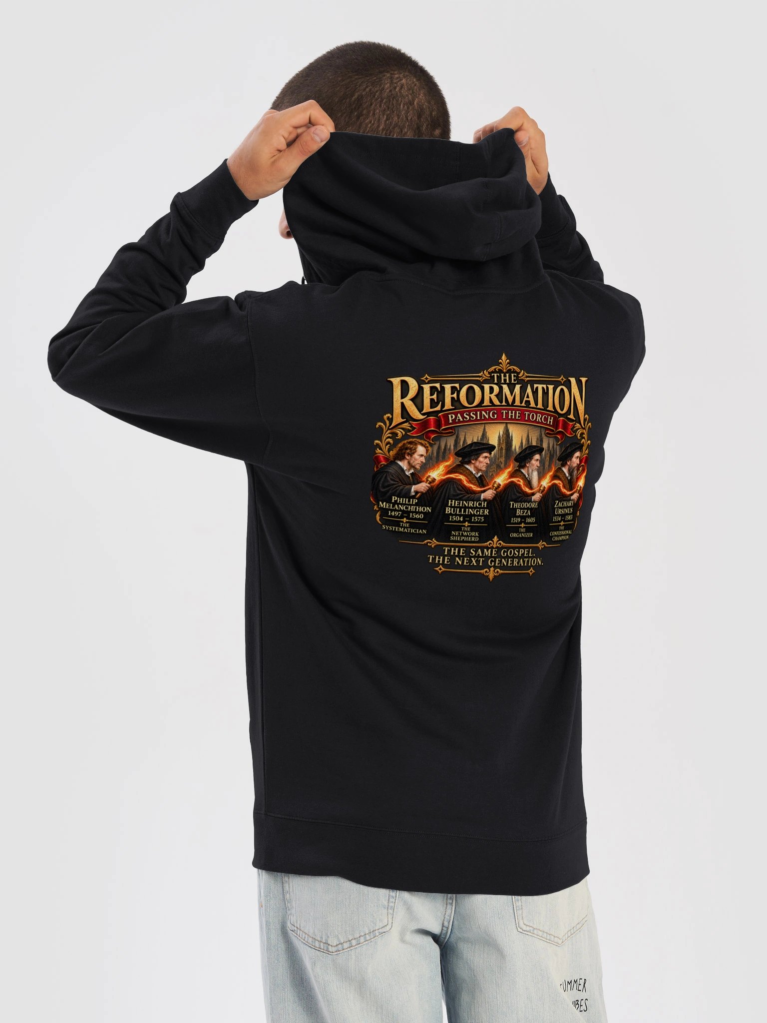 The Reformation: Passing the Torch — Four Reformers Zip Up Hoodie product image (23)